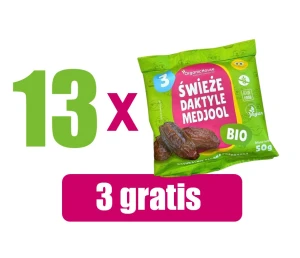 13 x 3BIO - MEDJOOL BIO + 3BIO gratis