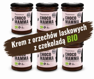 CHOCOMAMMA - krem z orzechów laskowych z czekoladą x 6 szt.