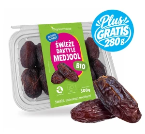 Świeże Medjool BIO - 2,5 kg +280 g GRATIS